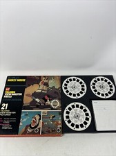 Talking View-Master GAF Walt Disney Mickey Mouse 3 Reel Set AVB 528