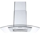 Range Hood 30 Inch Tieasy Wall Mount Kitchen Hood w/ Ducted Ductless Duct Glass