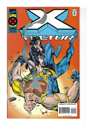 X-FACTOR #111 --- WITH CARDS! HI-GRADE! Marvel Comics! 1995! NM- *B3G1* - Picture 3 of 5