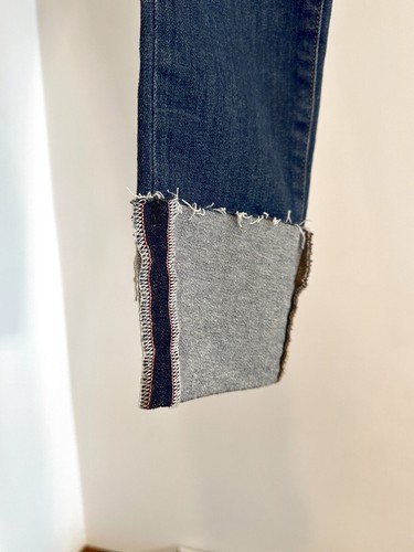 JOE'S Womens Cuff Crop Jeans Size US 26 Medium Wash 1 Day Handling New W/Tags - Picture 4 of 11