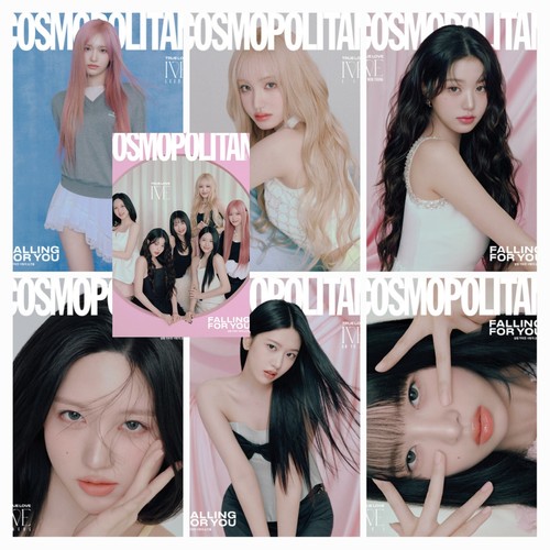IVE COSMOPOLITAN 2025 02 FEBRUARY kpop cover magazine - 第 1/28 張圖片