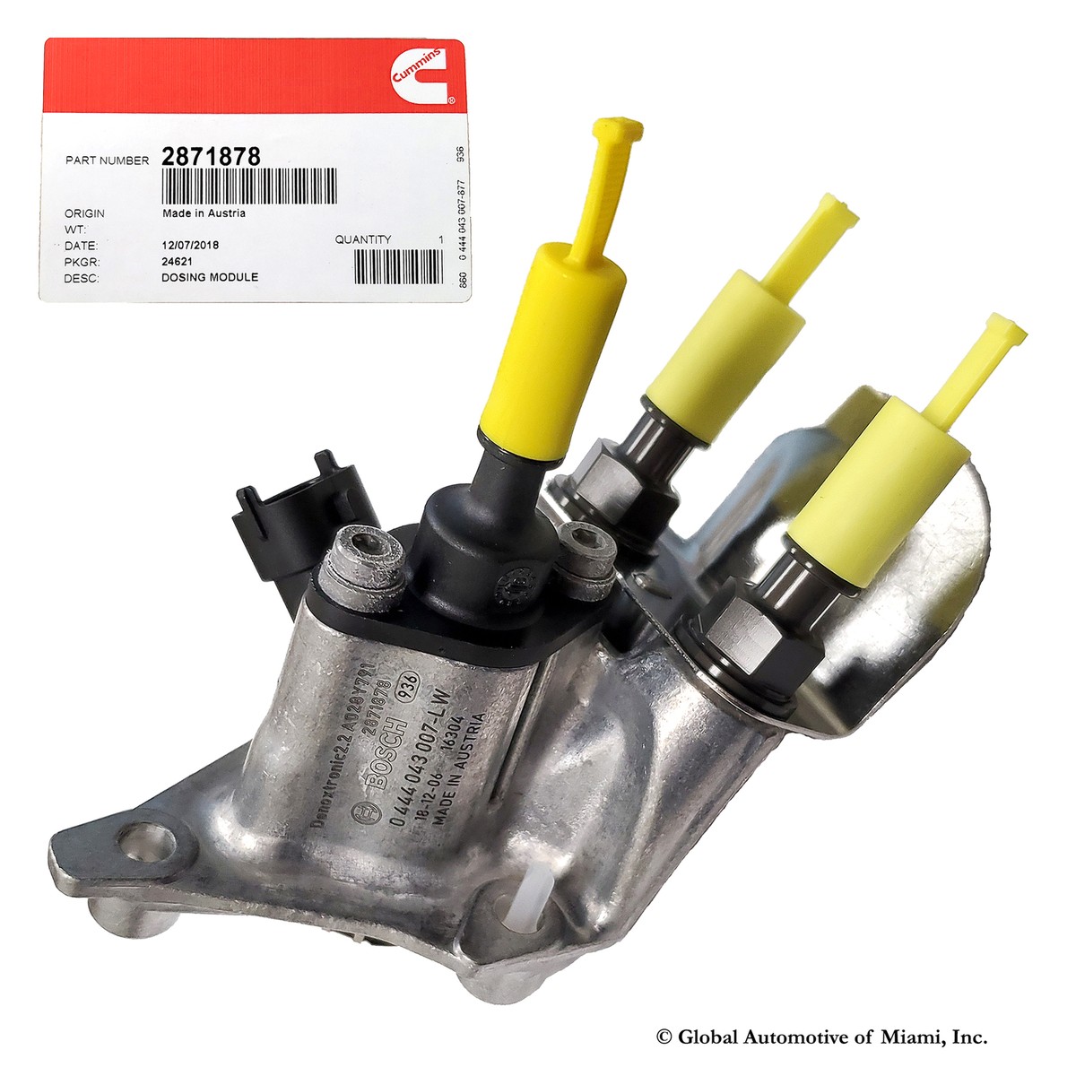 eri 2871880 2871879 4387658 for Denoxtronic 2.2 12V 24V