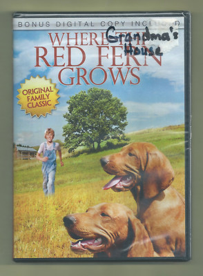 2010 Where the Red Fern Grows Bonus Digital Copy Included Brand NEW Sealed