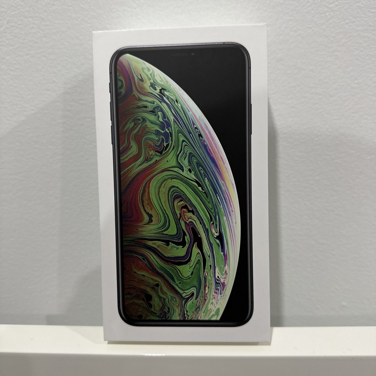 Apple Iphone XS Max 64GB Space Gray (BOX ONLY + Stickers And Apple Iphone XS Max 64GB Space Gray (BOX ONLY + Stickers And