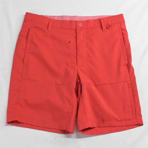 All in Motion 32 x 8" Red Orange Flex Performance Golf Tech Mens Chino