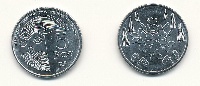 フランス領太平洋地域 1985年 10000Francs GEM64（未使用＋）p