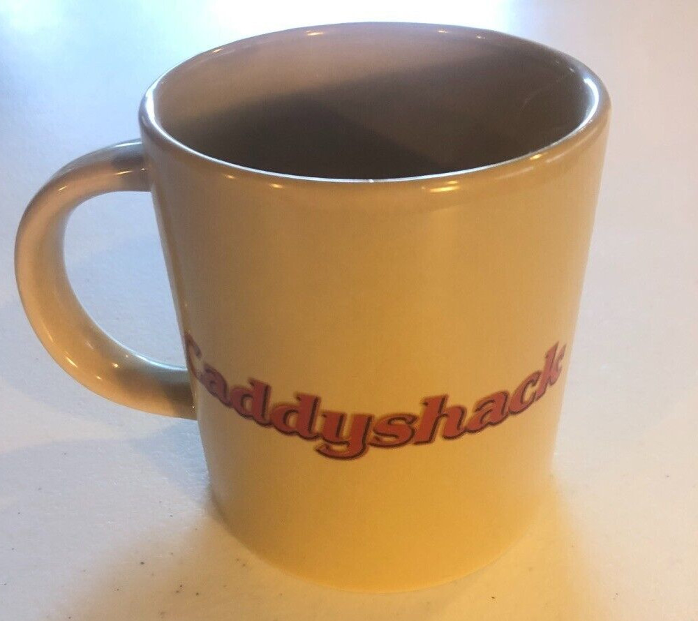 New Vintage Officially Licensed Caddyshack 15 oz Ceramic Mug Beige ICUP Inc WB