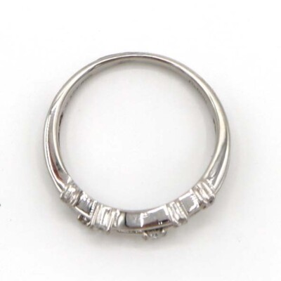 Vendome Aoyama Ring PT950 Diamond Approx. 3.7g US Size 6 | eBay