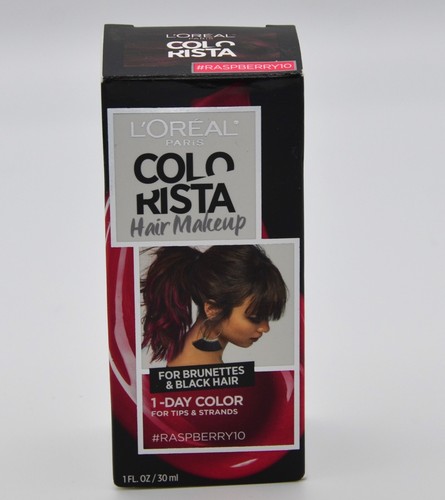 L'Oreal Colorista Hair Makeup 1 Day Color Wash Out #RASPBERRY10 - Picture 3 of 8