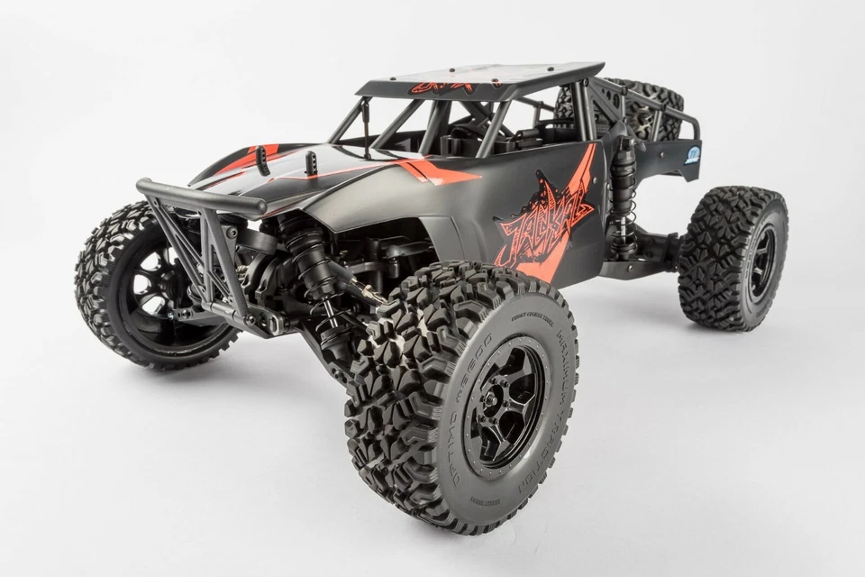 Thunder Tigher TTRCSPORT JACKAL V2 Desert Buggy 1/10 scale 4WD RC RCR Car Black - Image 3 of 4