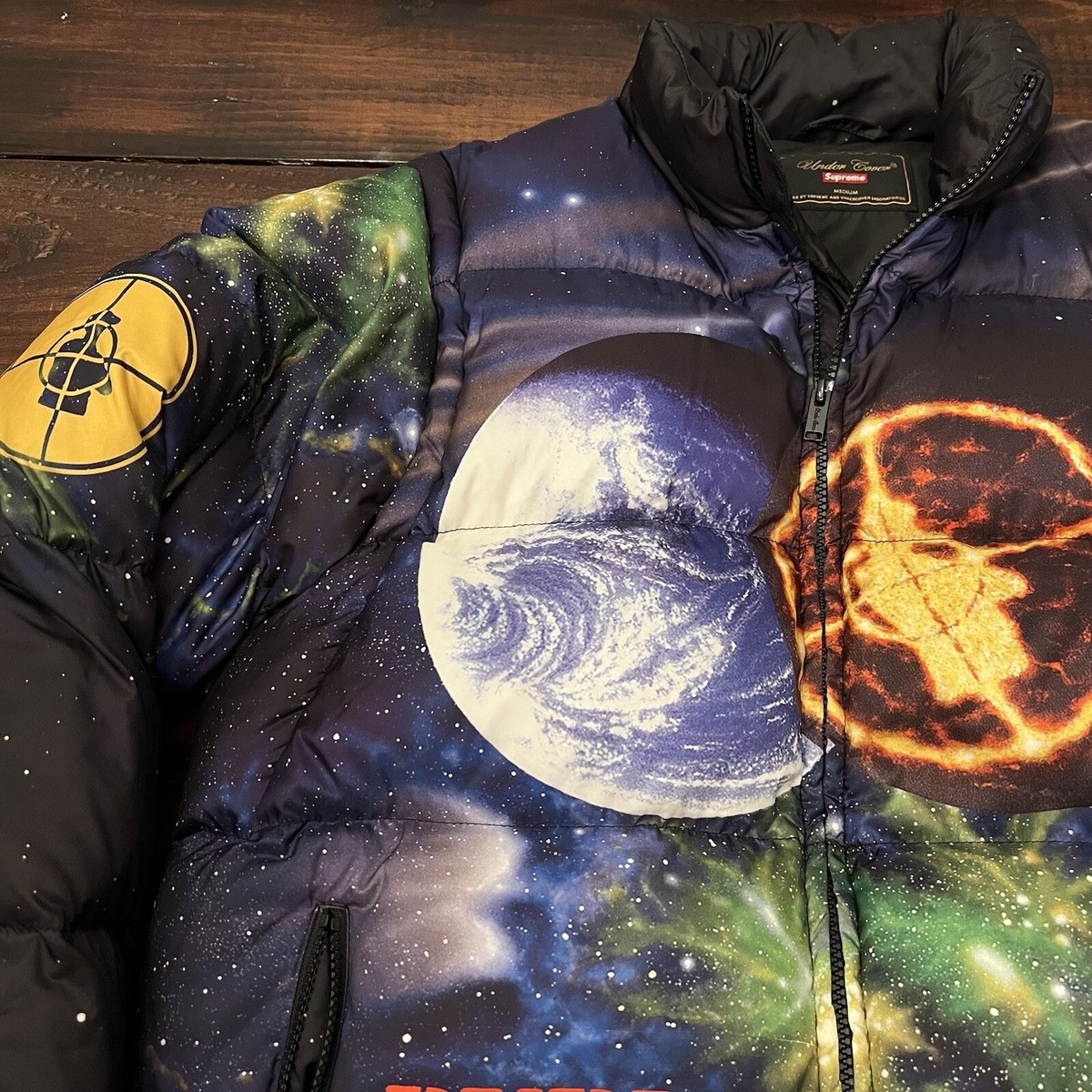 Supreme UNDERCOVER Public Enemy Down Puffer Jacket Size Supreme UNDERCOVER Public Enemy Down Puffer Jacket Size