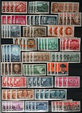 Lot Konvolut DDR Anfangsjahre je 4-FACH postfrisch ** LUXUS Lageraufl. Mi 430,--