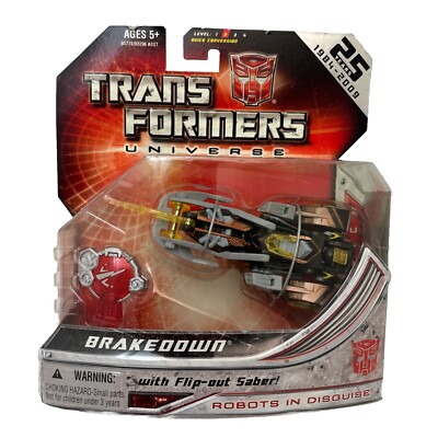 TransFormers Robots 25 Years Universe Brakedown Cybertron Series Toy New NIB