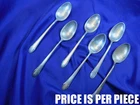 INTERNATIONAL ENCHANTRESS STERLING SILVER TEASPOON - GOOD CONDITION