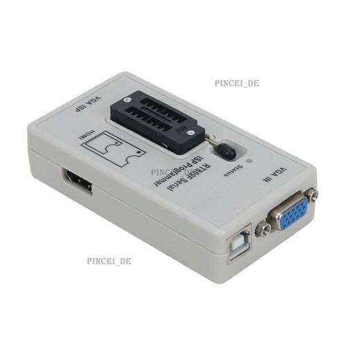 RT809F ISP ProgrammerSmart Read-Write Program LCD Programmer w/11Socket Adapters - Picture 9 of 9