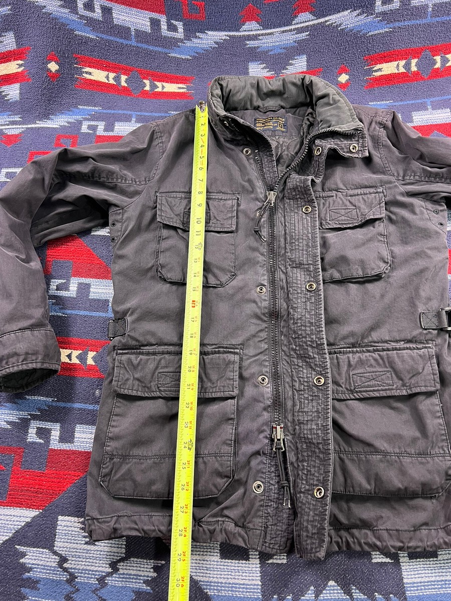 Abercrombie & Fitch Mens Sawtooth Utility Field Jacket Quilt Abercrombie & Fitch Mens Sawtooth Utility Field Jacket Quilt