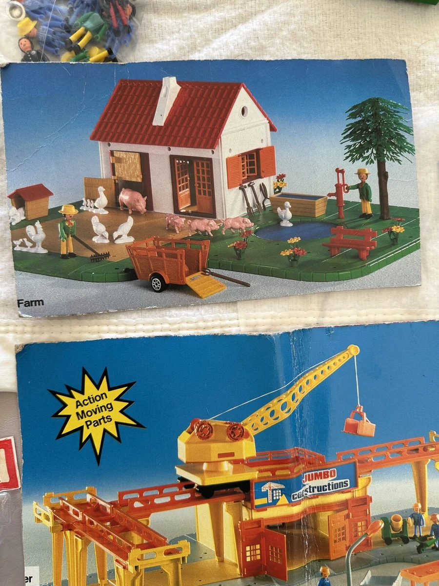 Lot Majokit La Poste Majorette 7401 + 65 Pièces De Construction (occasion)