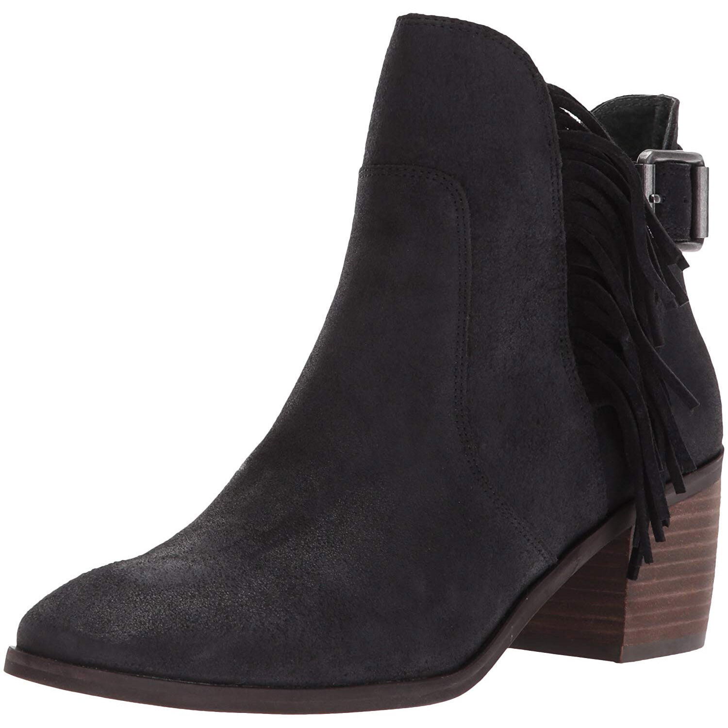 Lucky Brand Botines para mujer de flecos Makenna (Negro, 6M) Lucky Brand Botines para mujer de flecos Makenna (Negro, (Negro, (Negro, 6M) 551e60