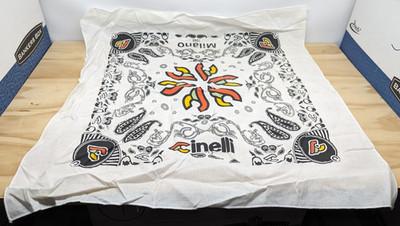 Cinelli Milano 2013 65 Anniversary Cotton Bandana Handkerchief Cycling Vintage