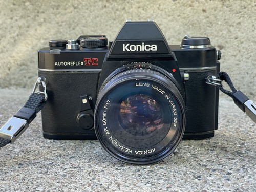 Konica TC-X ,Appareil Photo Argentique avec HEXANON AR 50mm F 1.8