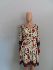 Alice+Olivia Red/Multicolor Floral Mini 'Mary' Dress Size XL