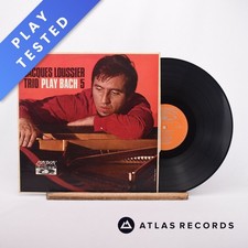 Jacques Loussier Trio Play Bach 5 LP Vinyl Record SLB 1047 London Globe - VG+/EX
