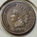 1864 CN Indian Head Cent - XF+ - Diamonds Show! **Semi-Key: 13,740,000 Minted**