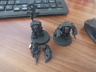 Warhammer 40K Ork Mega Nobz X2 (Damaged) (Metal)