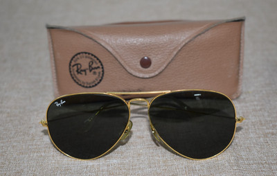 Vintage 62-14 BL Bausch & Lomb Ray-Ban USA Aviator Sunglasses | eBay