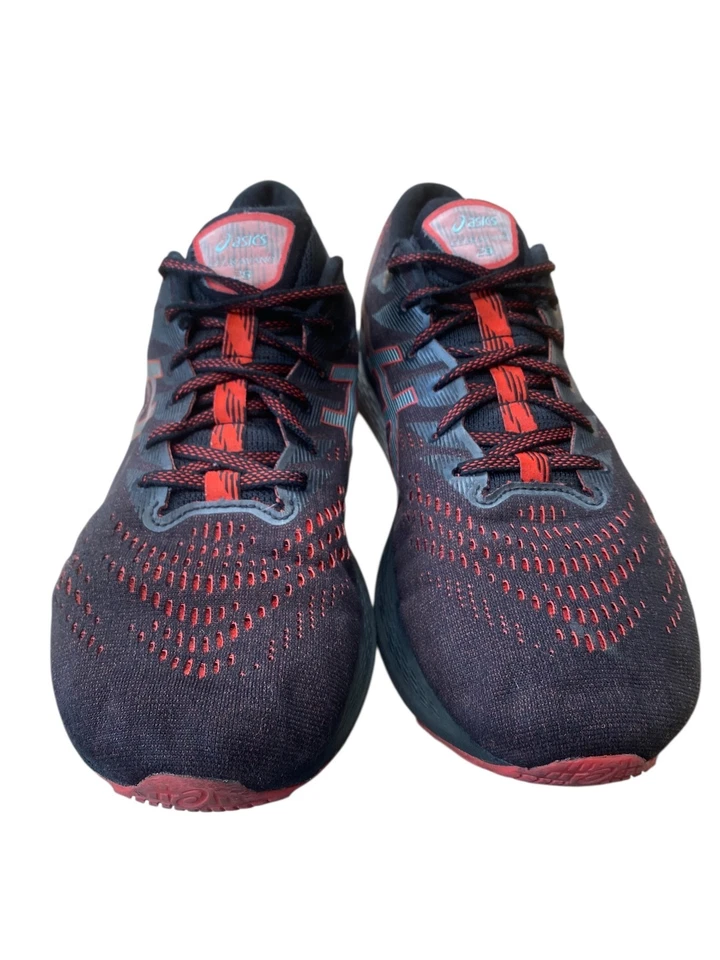 ASICS Gel Kayano 28 Men's Black Red Running Shoes Wide Size US 12  EUR 46.5 - image 4 of 4