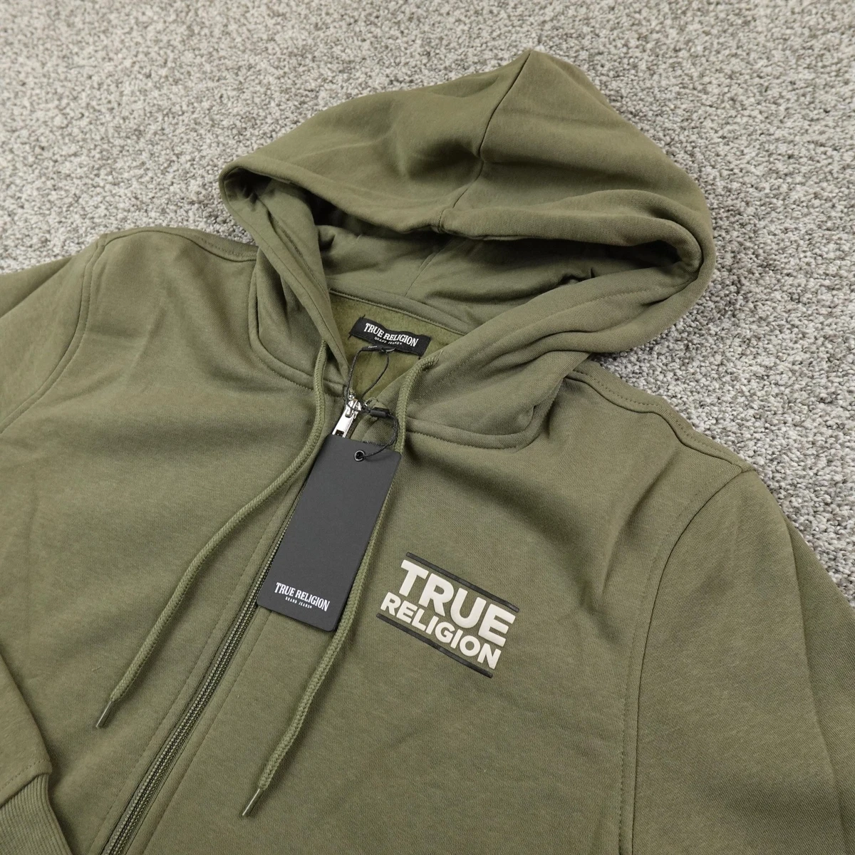 True Religion Green Regular Size Hoodies & Sweatshirts for Men for 