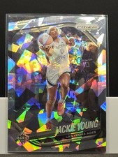 2025 Panini Prizm WNBA #23 Jackie Young Ice Prizms