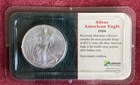 2006 American Eagle Walking Liberty 1oz Fine Silver Dollar Uncirculated Nice!