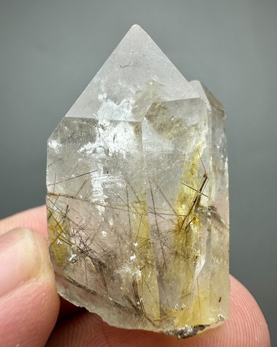 80 Carat Full Terminated Rare Red Rutilated Quartz Crystals From Skardu@Pakistan