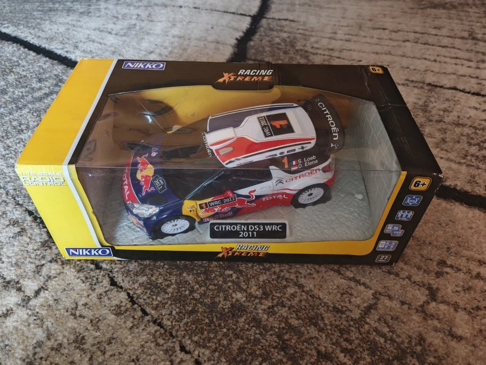 Nikko RC Citroën DS3 WRC 2011 LOEB ELENA - Photo 1/1