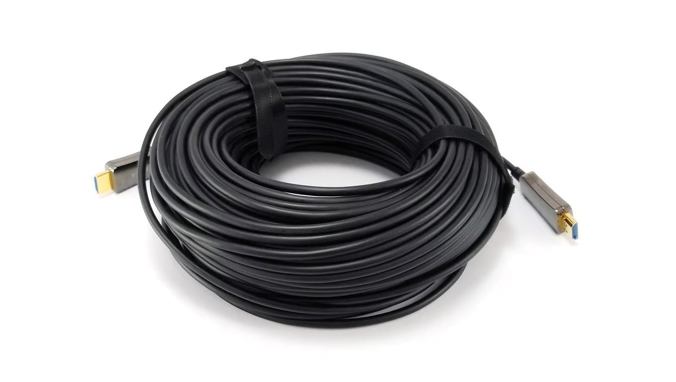 5903802662528 Кабель ultra HDMI 4K оптический (światłowodowy) v2.0 (AOC) для подключения на