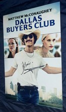 Matthew Mcconaughey Signed 12x18 Photo Dallas Buyers Club With Proof
