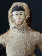 Antique Native American Inuit Alaska Eskimo Doll