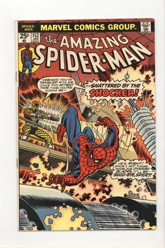 Amazing Spider-Man 152 VG/F Shocker App 1976