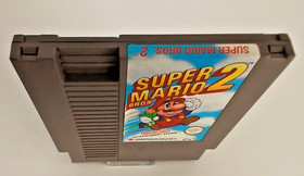 Super Mario Bros 2 NES PAL B Italienische Version Cartridge getestet funktioniert gereinigt