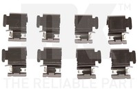 NK ZubehöRsatz, Scheibenbremsbelag 7923298 FüR Ford Honda Lancia Opel Peugeot