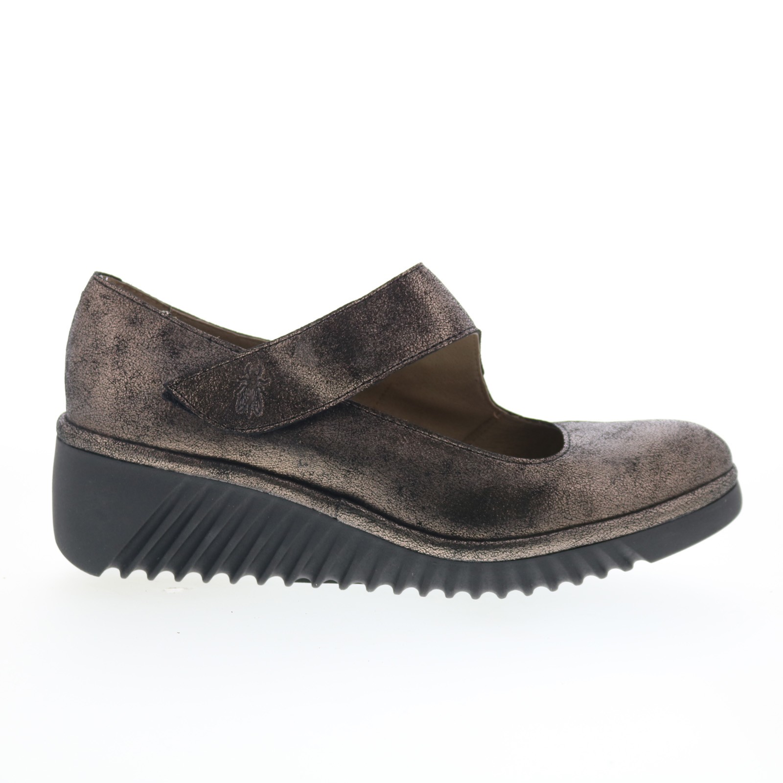 Fly London Lyka LYKA350FLY-004 Womens Gray Slip On Loafer Flats Shoes 36