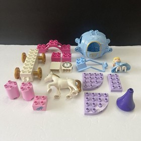 Lego Duplo 6153 Cinderella&rsquo;s Carriage Complete Set Disney Princess Castle No Box