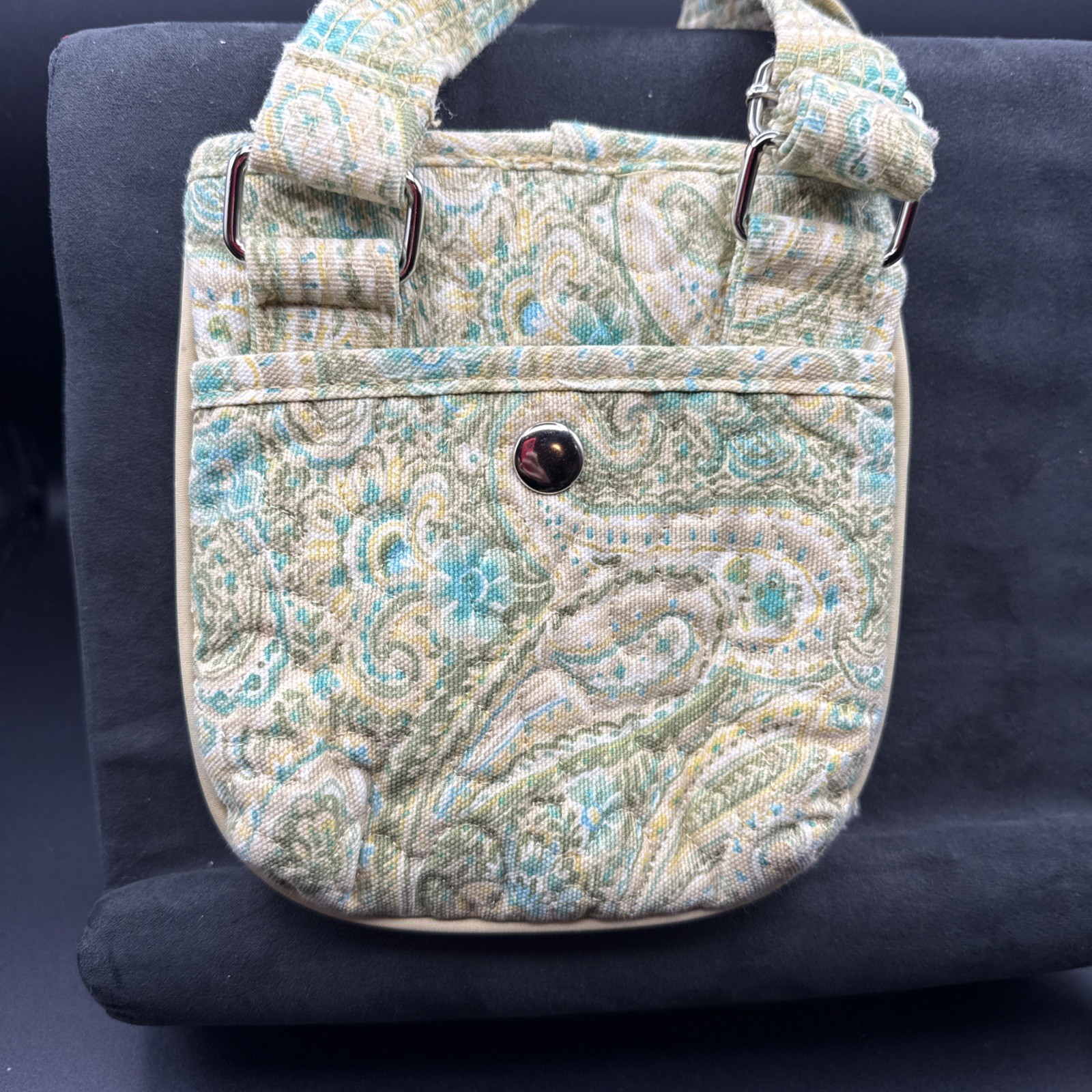 Vintage Pattern Donna Sharp Mini Hipster Crossbod… - image 4