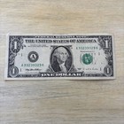 Trinary Fancy Serial Number $1 One Dollar Bill, A 93239329 K 1995 — photo 1