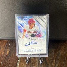 2019 Topps  Future Cornerstones Autographs Carter Kieboom #FCA-CK /50 AU, RC