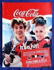 Coca Cola Musik Cassette "Jingle Box", originale Werbung aus 1986