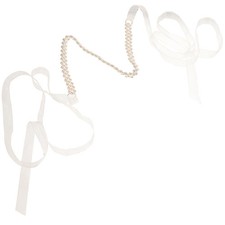 Fascia Sposa Cintura Di Perle Abito Formale Accessori Del Vestito