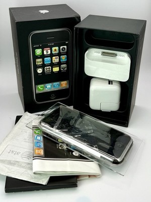 Rare Apple iPhone 2G 8GB MA712LL 2007 Original Box AT&T Vintage | eBay