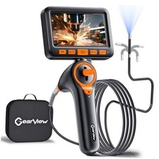 Articulating Borescope Camera with Light, 210  Dual-Direction Two-Way